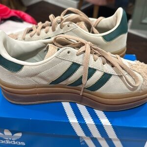 Addidas gazelles, size 6